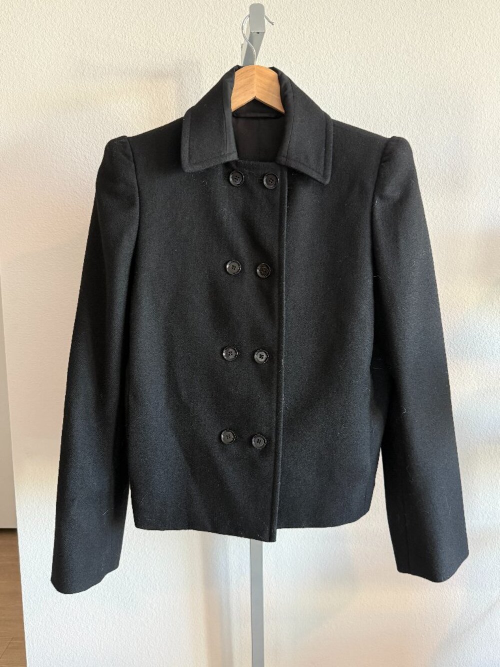 Lemaire boxy wool coat